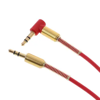 Car Aux Audio Cable 3.5mm Jack Male to Male HIFI Universal Stereo Audio Cable with 90 Degree Angle E7CA
Car Aux Audio Cable 3.5mm Jack Male to Male HIFI Universal Stereo Audio Cable with 90 Degree Angle E7CA