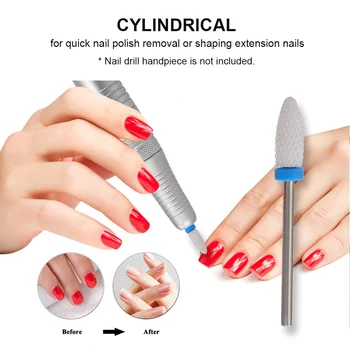 4pcs Ceramic Nail Drill Bits Set Replacement Drill Bits for Electric Nail Drill Pedicure & Manicure Drill Bits Kit
4pcs Ceramic Nail Drill Bits Set Replacement Drill Bits for Electric Nail Drill Pedicure & Manicure Drill Bits Kit