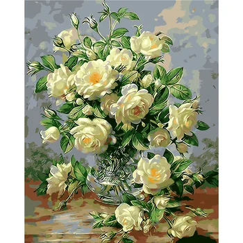 YANXIN DIY Frame Flower DIY Painting By Numbers Handpainted Oil Painting On Canvas Modern Home Decor 9285
YANXIN DIY Frame Flower DIY Painting By Numbers Handpainted Oil Painting On Canvas Modern Home Decor 9285