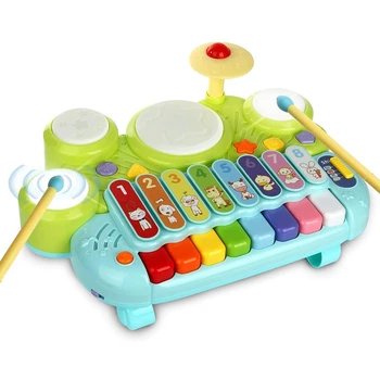 3 in 1 Children Drum Kit Piano Keyboard Xylophone Toy Musical Instruments Learning Toys
3 in 1 Children Drum Kit Piano Keyboard Xylophone Toy Musical Instruments Learning Toys