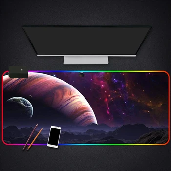 RGB Mouse Pad Large Gaming Luminous Waterproof Non-slip Rubber Desk Mat Nebula Anime Mousepad Computer Laptop Keyboard Desk Pad
RGB Mouse Pad Large Gaming Luminous Waterproof Non-slip Rubber Desk Mat Nebula Anime Mousepad Computer Laptop Keyboard Desk Pad