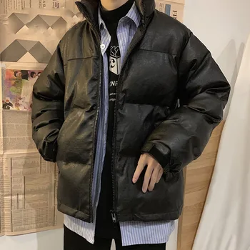 PU Winter Jacket Men Thick Cotton Warm Coat Man Stand Collar Parkas Windbreaker Outdoor Winter Menswear 2020 Casual
PU Winter Jacket Men Thick Cotton Warm Coat Man Stand Collar Parkas Windbreaker Outdoor Winter Menswear 2020 Casual