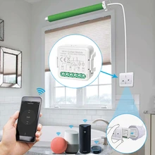 Tuya Smart Home Curtain Switch Module WiFi ZigBee Roller Shutter Switch Smart Life APP Voice Control Alexa Google Home
Tuya Smart Home Curtain Switch Module WiFi ZigBee Roller Shutter Switch Smart Life APP Voice Control Alexa Google Home