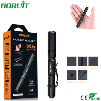BORUiT BC20 LED Flashlight IPX8 Waterproof Torch Light 3A Battery For Dentistry | Ophthalmology | Hunting Fishing Lamp
BORUiT BC20 LED Flashlight IPX8 Waterproof Torch Light 3A Battery For Dentistry | Ophthalmology | Hunting Fishing Lamp