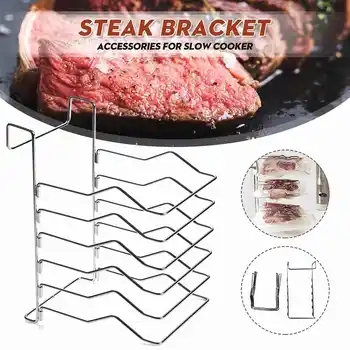 5 Layer Detachable Slow Cooker Steak Bracket Free Assembly Multi-Layer Display Cooking Accessories Stainless Steel Food Rack
5 Layer Detachable Slow Cooker Steak Bracket Free Assembly Multi-Layer Display Cooking Accessories Stainless Steel Food Rack