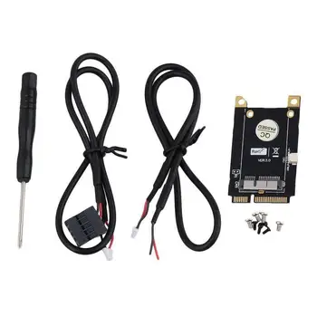 Module Accessories Stable With Cables Upgrade Tablet Easy Install Adapter Mini PCI-E High Speed Converter For BCM94360CD
Module Accessories Stable With Cables Upgrade Tablet Easy Install Adapter Mini PCI-E High Speed Converter For BCM94360CD