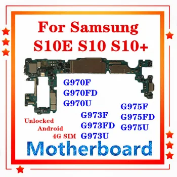For Samsung Galaxy S10E S10 S10+ G970F G970FD G970U G973F G973FD G973U G975F G975FD G975U motherboard Android 4G Unlocked Card
For Samsung Galaxy S10E S10 S10+ G970F G970FD G970U G973F G973FD G973U G975F G975FD G975U motherboard Android 4G Unlocked Card