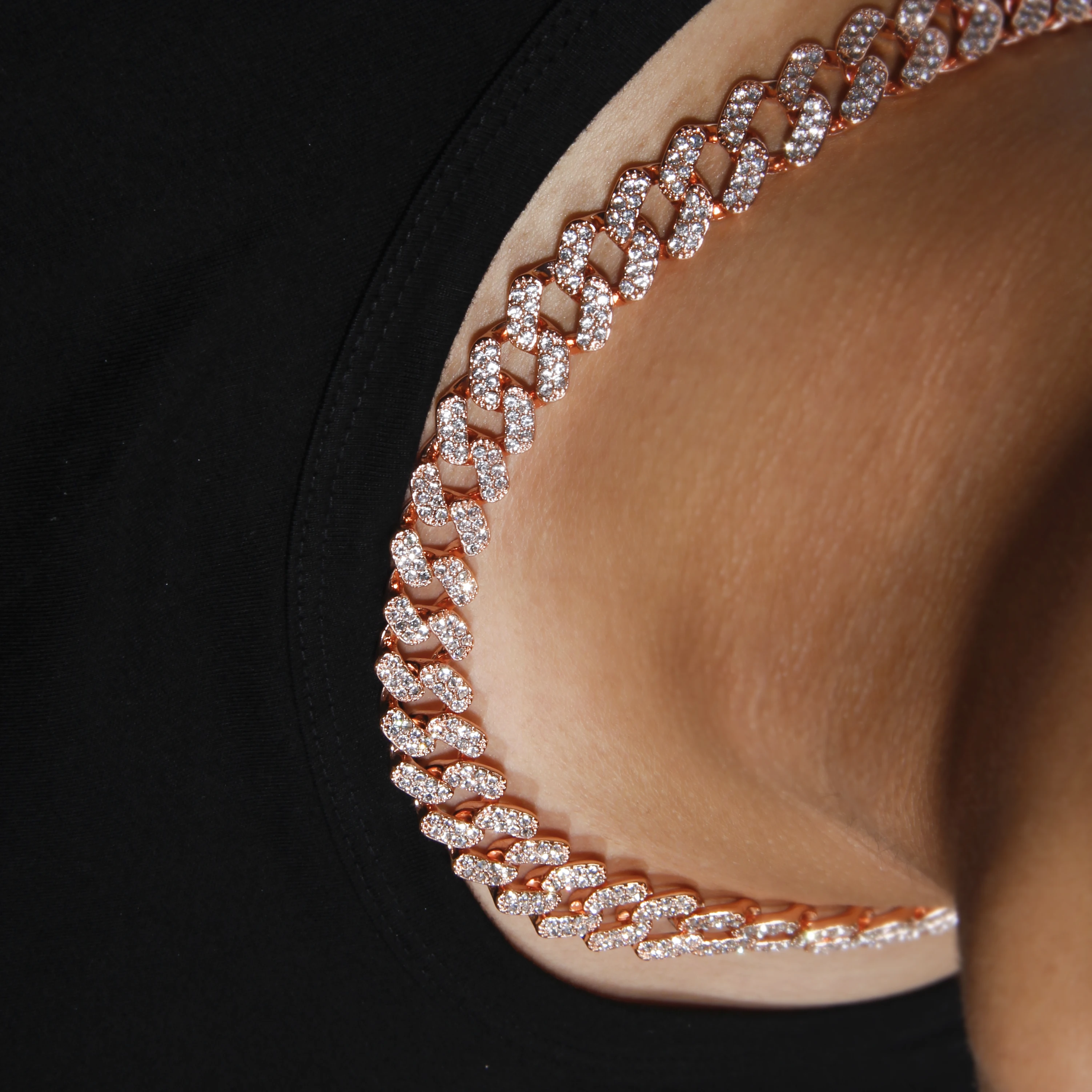 Silver Necklace Jewelry Men Bracelet Iced Out Chain Bling Rhinestone Miami Cuban Link Chain Necklace Hip hop Jewelry wholesale
Silver Necklace Jewelry Men Bracelet Iced Out Chain Bling Rhinestone Miami Cuban Link Chain Necklace Hip hop Jewelry wholesale