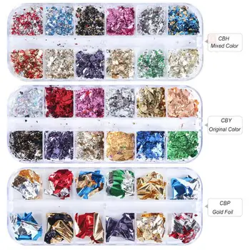 1 Box/3 Style Glitter Gold Foil Nail Art Jewelry Findings Pendant Accessory DIY Charms Handmade Resin Craft Manicure Decor Stuff
1 Box/3 Style Glitter Gold Foil Nail Art Jewelry Findings Pendant Accessory DIY Charms Handmade Resin Craft Manicure Decor Stuff