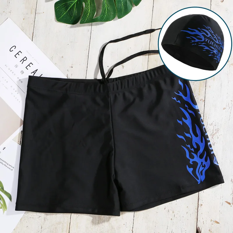 Swimming Trunks Men's Anti-Awkward Popular Brand Boxer Profession Adult Magnified with Swim Cap Set Quick-Dry Swimming Trunks Me
Swimming Trunks Men's Anti-Awkward Popular Brand Boxer Profession Adult Magnified with Swim Cap Set Quick-Dry Swimming Trunks Me