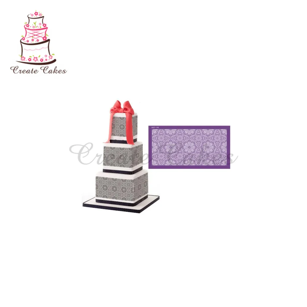 Bohemian Style Mesh Stencils For Wedding Cake Border Stencils Fondant Mould Cake Decorating Tool Cake Mold
Bohemian Style Mesh Stencils For Wedding Cake Border Stencils Fondant Mould Cake Decorating Tool Cake Mold