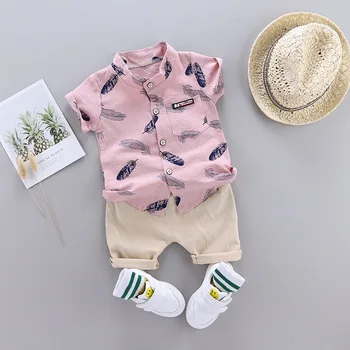 2020 Fashion Infant Suits Summer Clothing Sets for Newborn Baby Boy Clothes Leaf Shirt Short Sleeve Suit+Pant baby Boy Clothes 
2020 Fashion Infant Suits Summer Clothing Sets for Newborn Baby Boy Clothes Leaf Shirt Short Sleeve Suit+Pant baby Boy Clothes