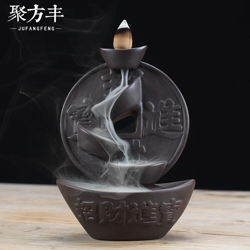 Quemador De Incienso Censer Aroma Stove Household Ceramics Handicraft Furnishing Articles Together Fang Feng Straight Group 
Quemador De Incienso Censer Aroma Stove Household Ceramics Handicraft Furnishing Articles Together Fang Feng Straight Group