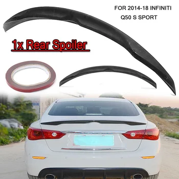 Trunk Spoiler Lid Primer Black Rear Trunk Boot Spoiler Wing Lip For Infiniti Q50 Sport 2014-2018 
Trunk Spoiler Lid Primer Black Rear Trunk Boot Spoiler Wing Lip For Infiniti Q50 Sport 2014-2018