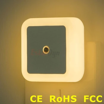 New LED Night Light Mini Sensor Control 110V 220V EU US Plug Nightlight Lamp For Children Kids Living Room Bedroom Lighting
New LED Night Light Mini Sensor Control 110V 220V EU US Plug Nightlight Lamp For Children Kids Living Room Bedroom Lighting