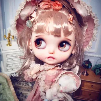 neo Blyth Doll NBL 1/6 BJD Customized blyth,big eyes doll makeup Ball Jointed Doll with blond wig with Sleep eyes noble girl t01
neo Blyth Doll NBL 1/6 BJD Customized blyth,big eyes doll makeup Ball Jointed Doll with blond wig with Sleep eyes noble girl t01