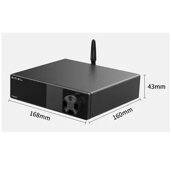 SMSL M200 HiFi Bluetooth Audio DAC XMOS AK4497EQ/USB/Optical Coaxial/Decoder DSD512 32Bit/768kHz with Remote Control
SMSL M200 HiFi Bluetooth Audio DAC XMOS AK4497EQ/USB/Optical Coaxial/Decoder DSD512 32Bit/768kHz with Remote Control