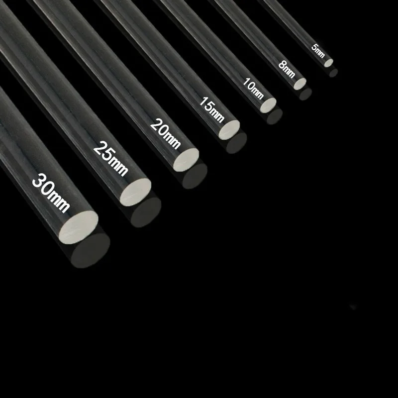Customized Transparent Plexiglass Rod, Quartz Solid Round Rod, Diameter 1-300mm, Crystal Column Light Guide Rod Decorative Strip
Customized Transparent Plexiglass Rod, Quartz Solid Round Rod, Diameter 1-300mm, Crystal Column Light Guide Rod Decorative Strip