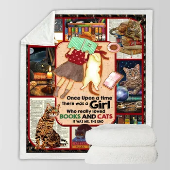 Aggcual animal cute throw blanket printed Bedspread cat Sherpa blanket for bed sofa cover winter warm bedding drop shipping b166 
Aggcual animal cute throw blanket printed Bedspread cat Sherpa blanket for bed sofa cover winter warm bedding drop shipping b166