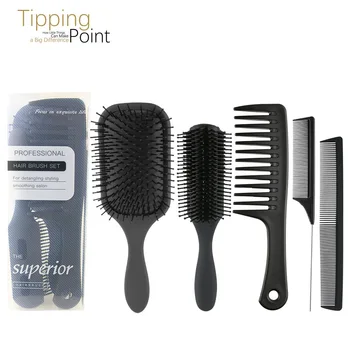 

Hot Selling Air Cushion Massage Comb Fine Teeth Comb Broadsword Comb Pointed Tail Comb Double Comb Modeling shu mei fa shun Comb