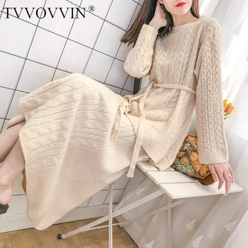 TVVOVVIN Half-body Skirt Knitting Two Pieces Suit New Round Neck Long Sleeve Apricot Loose Women Fashion Spring Autumn 2019 F849
TVVOVVIN Half-body Skirt Knitting Two Pieces Suit New Round Neck Long Sleeve Apricot Loose Women Fashion Spring Autumn 2019 F849