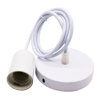 E27 Lamp Base Socket Ceiling Retro Pendant Light Lamp Holder Black/White Lamp Bases Hanging Light Fitting Decor 220V Bulb Socket
E27 Lamp Base Socket Ceiling Retro Pendant Light Lamp Holder Black/White Lamp Bases Hanging Light Fitting Decor 220V Bulb Socket