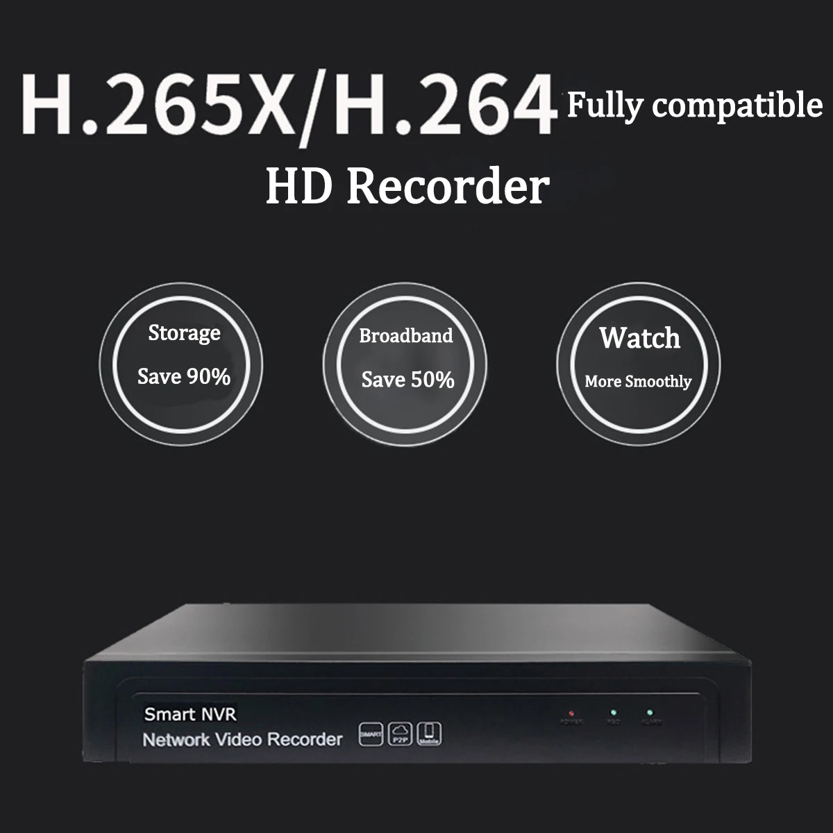 16CH NVR 5MP HD H.265 Network Video Recorder Onvif P2P Remote View HDMI 4K H.265 / H.264 Multi-language
16CH NVR 5MP HD H.265 Network Video Recorder Onvif P2P Remote View HDMI 4K H.265 / H.264 Multi-language