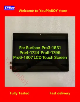 For Microsoft Surface Pro3 Pro 3 1631 LCD Display Touch Screen Digitizer Assembly TOM12H20 V1.1 LTL120QL01 003
For Microsoft Surface Pro3 Pro 3 1631 LCD Display Touch Screen Digitizer Assembly TOM12H20 V1.1 LTL120QL01 003