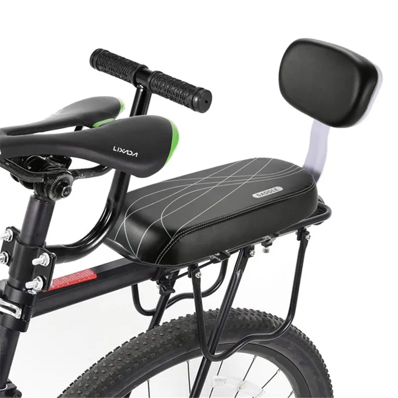 New Arrival PU Leather Bicycle Back Seat Bicycle Child Seat Cover Bike Rack Rest Cushion With Back Saddle Cycle Accessories
New Arrival PU Leather Bicycle Back Seat Bicycle Child Seat Cover Bike Rack Rest Cushion With Back Saddle Cycle Accessories