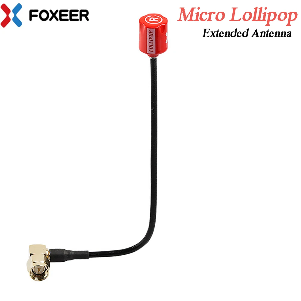 NEW Foxeer Micro Lollipop 5.7G Picture Transmitting Receiver Video Glasses Signal Extended Antenna Long version SMA Inner Needle
NEW Foxeer Micro Lollipop 5.7G Picture Transmitting Receiver Video Glasses Signal Extended Antenna Long version SMA Inner Needle