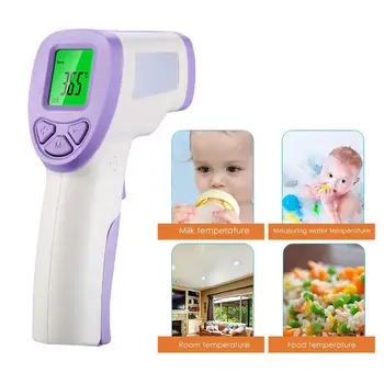 Outdoor Handheld LCD Digital Non Contact Infrared Family Thermometer Forehead Temperature Meter
Outdoor Handheld LCD Digital Non Contact Infrared Family Thermometer Forehead Temperature Meter