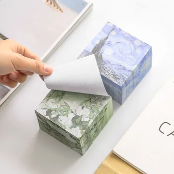 400 Pages Colored Oil Painting Series Sticky Notes Memo Pad Planner Sticky Note Paper Sticker Stationery Office School Supplies
400 Pages Colored Oil Painting Series Sticky Notes Memo Pad Planner Sticky Note Paper Sticker Stationery Office School Supplies
