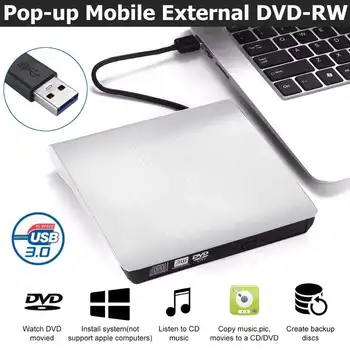 New White USB 3.0 Slim External DVD RW CD Writer Drive Burner Reader Player Optical Drives For Laptop PC
New White USB 3.0 Slim External DVD RW CD Writer Drive Burner Reader Player Optical Drives For Laptop PC