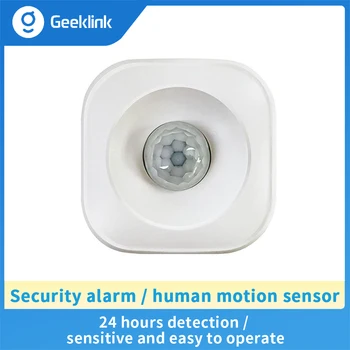 Geeklink Smart Home Security Alarm Body PIR Motion Sensor Detector 120'C Android IOS APP Infrared Remote Control Pir Sensor
Geeklink Smart Home Security Alarm Body PIR Motion Sensor Detector 120'C Android IOS APP Infrared Remote Control Pir Sensor