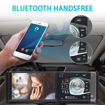 4.1 Inch Car Radio Audio 4012B Stereo FM Bluetooth 2.0 USB MP5 Player Steering Wheel Remote Control Support Rear View Camera
4.1 Inch Car Radio Audio 4012B Stereo FM Bluetooth 2.0 USB MP5 Player Steering Wheel Remote Control Support Rear View Camera