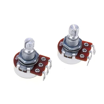 Alpha Mini Metric Sized Split Shaft Control Pots Linear Taper B25K Potentiometers for Guitar (Set of 2)
Alpha Mini Metric Sized Split Shaft Control Pots Linear Taper B25K Potentiometers for Guitar (Set of 2)