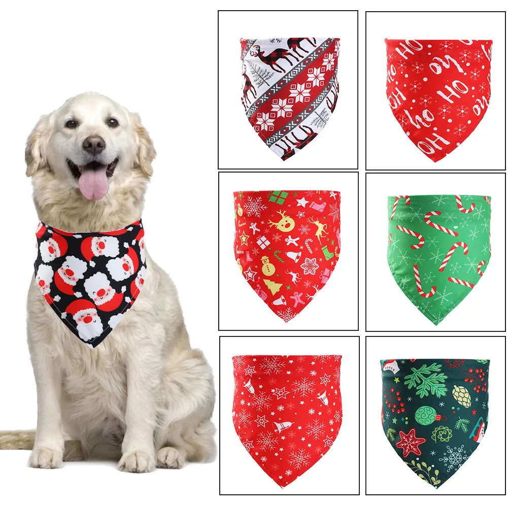2022 New Small and Medium-sized Dog Christmas Pet Saliva Towel Dog Triangle Scarf Cat Scarf Christmas Pattern Pet Accessories
2022 New Small and Medium-sized Dog Christmas Pet Saliva Towel Dog Triangle Scarf Cat Scarf Christmas Pattern Pet Accessories