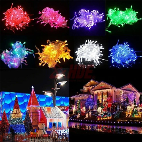 ZANCAKA 10M LED Christmas decoration waterproof ordinary 10M 100LED plug-in lamp string 8 mode with tail plug Outdoor Solar Lamp
ZANCAKA 10M LED Christmas decoration waterproof ordinary 10M 100LED plug-in lamp string 8 mode with tail plug Outdoor Solar Lamp