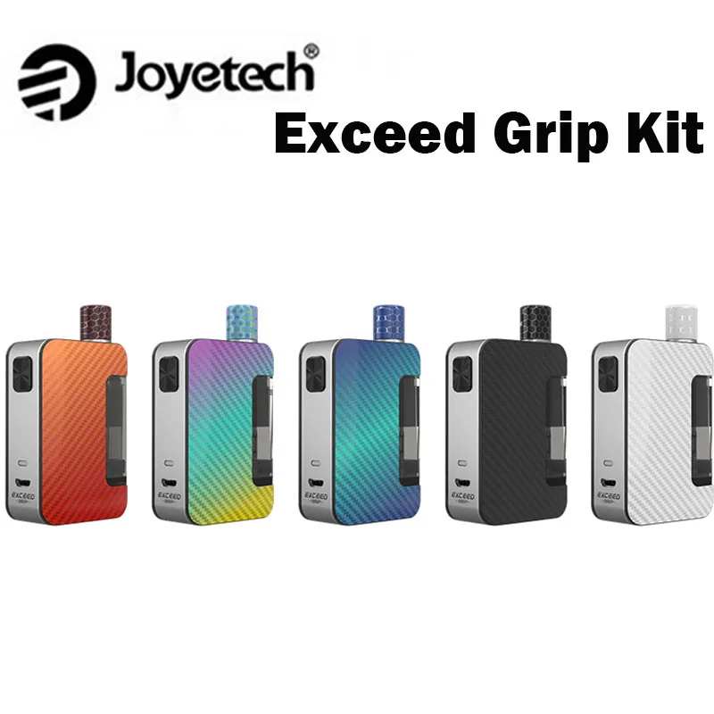 Joyetech Exceed Grip Kit Built-in 1000mAh Battery with 20W Max Output Power 4.5ml/3.5ml Cartridge
Joyetech Exceed Grip Kit Built-in 1000mAh Battery with 20W Max Output Power 4.5ml/3.5ml Cartridge