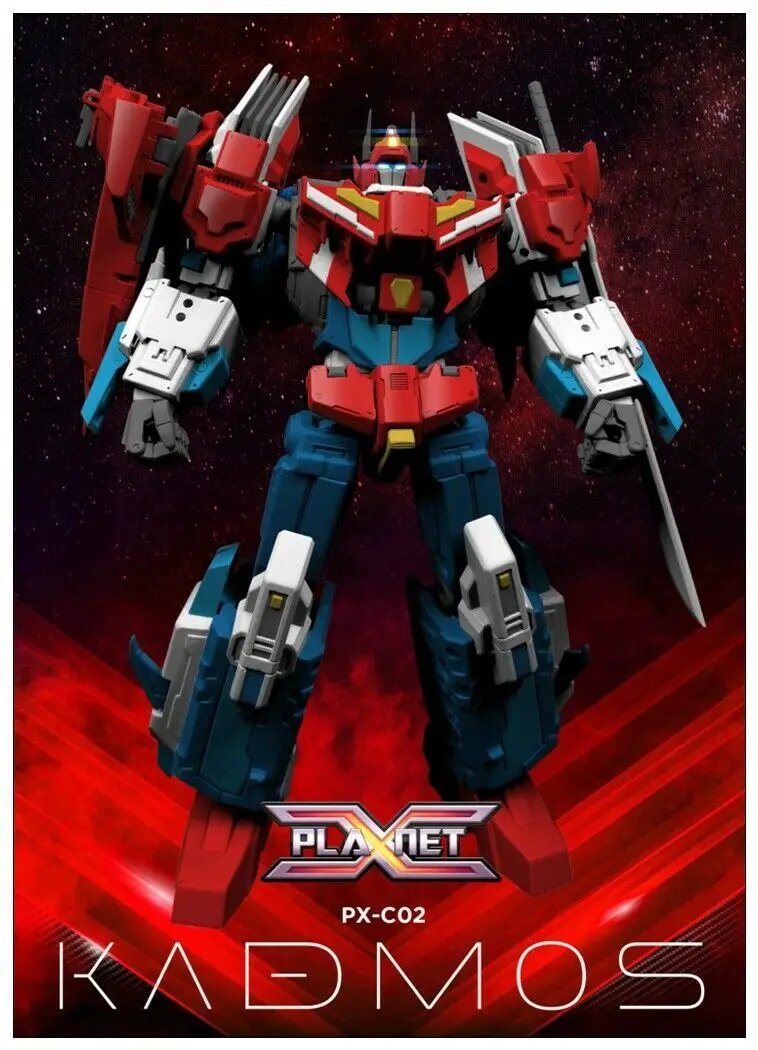 Planet X transformation toy px-c02 kadmos IDW star saber action picture Toy New instock