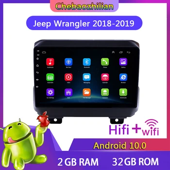 Car Radio Android 10.0 For Jeep Wrangler 2018-2019 Multimedia Autoradio Bluetooth Stereo Player GPS Navigation Head Unit 
Car Radio Android 10.0 For Jeep Wrangler 2018-2019 Multimedia Autoradio Bluetooth Stereo Player GPS Navigation Head Unit