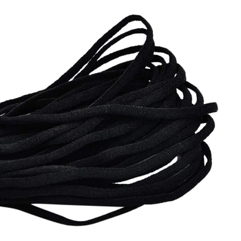 50 Meters of Elastic Band M Braided Black Elastic Rope Flat Rope Knitted Elastic Thread, Used for Sewing Crafts
50 Meters of Elastic Band M Braided Black Elastic Rope Flat Rope Knitted Elastic Thread, Used for Sewing Crafts