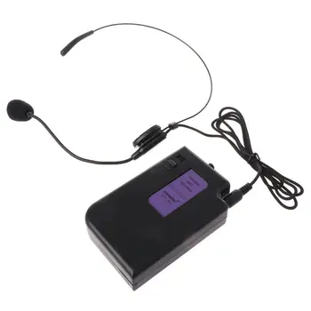 Wireless Headset Microphone with Mini USB Receiver Transmitter for Conference Teaching Speech Loudspeaker Megaphone D08A
Wireless Headset Microphone with Mini USB Receiver Transmitter for Conference Teaching Speech Loudspeaker Megaphone D08A