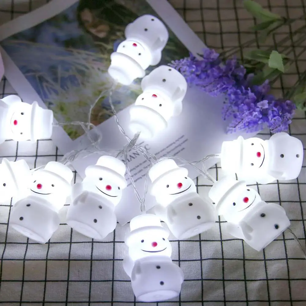 10 LED Silicone Big Snowman String Lamps Battery Box Lights Christmas Tree Decorations Xmas Ornaments 2020 Navidad Snowman Lamp
10 LED Silicone Big Snowman String Lamps Battery Box Lights Christmas Tree Decorations Xmas Ornaments 2020 Navidad Snowman Lamp