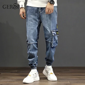 Gersri Denim Jeans Mens Pants Pocket Brand Loose Jeans Elastic Trousers Fashion Street Designer Men Jeans Plus Size 28-42
Gersri Denim Jeans Mens Pants Pocket Brand Loose Jeans Elastic Trousers Fashion Street Designer Men Jeans Plus Size 28-42