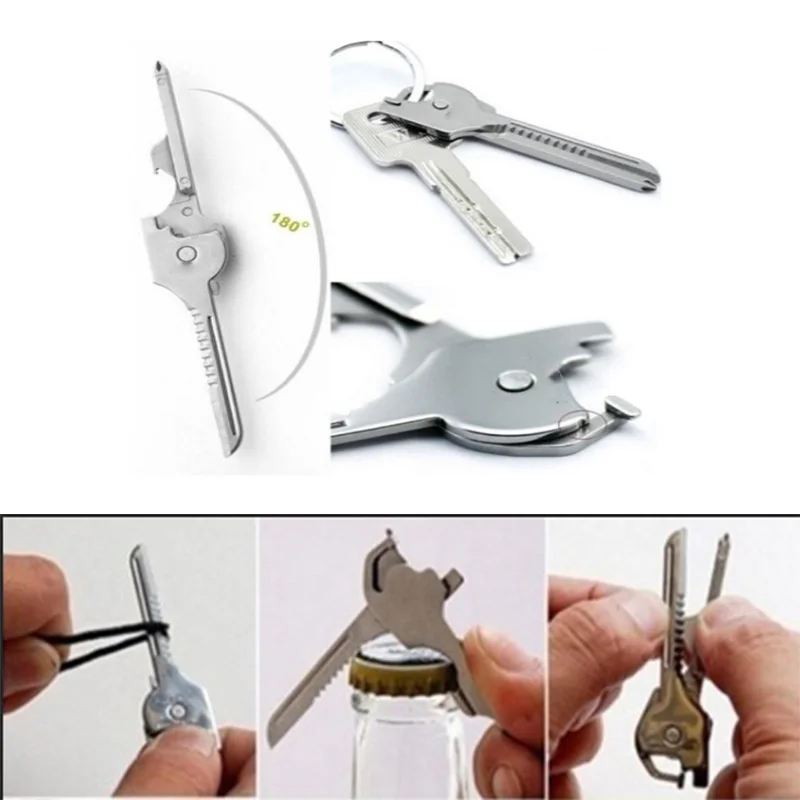6 in 1 multi-function key knife mini tool EDC tool portable tool outdoor folding key chain
6 in 1 multi-function key knife mini tool EDC tool portable tool outdoor folding key chain