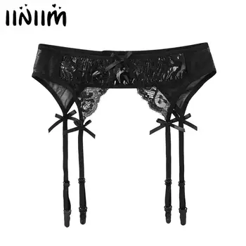 Womens Femme Lingerie Gothic Suspender Harness Garter Belt with Straps Plastic Clips for Thigh High Stockings for Sexy Clubwear
Womens Femme Lingerie Gothic Suspender Harness Garter Belt with Straps Plastic Clips for Thigh High Stockings for Sexy Clubwear