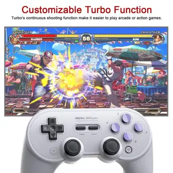 2020 HOT 8Bitdo2019 New Product SN30pro+ Bluetooth wireless Gamepad Controller for Windows Android macOS Nintendo Switch Steam
2020 HOT 8Bitdo2019 New Product SN30pro+ Bluetooth wireless Gamepad Controller for Windows Android macOS Nintendo Switch Steam