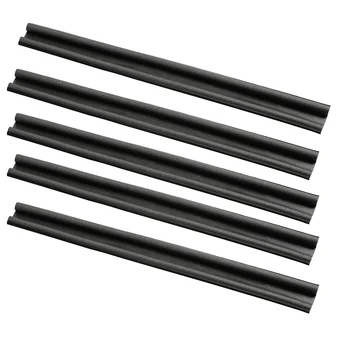 5 Pcs Twin Door Draft Stopper, Double Side Under Door Bottom Seal Strip Noise Blocker, 43.5 Inch Length Adjustable,Black 
5 Pcs Twin Door Draft Stopper, Double Side Under Door Bottom Seal Strip Noise Blocker, 43.5 Inch Length Adjustable,Black