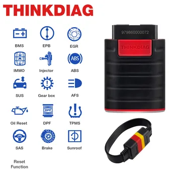 Thinkcar ThinkDiag OBD2 all system Code Reader Scanner Bluetooth Andriod IOS diagnostic tool 15 reset service support print
Thinkcar ThinkDiag OBD2 all system Code Reader Scanner Bluetooth Andriod IOS diagnostic tool 15 reset service support print